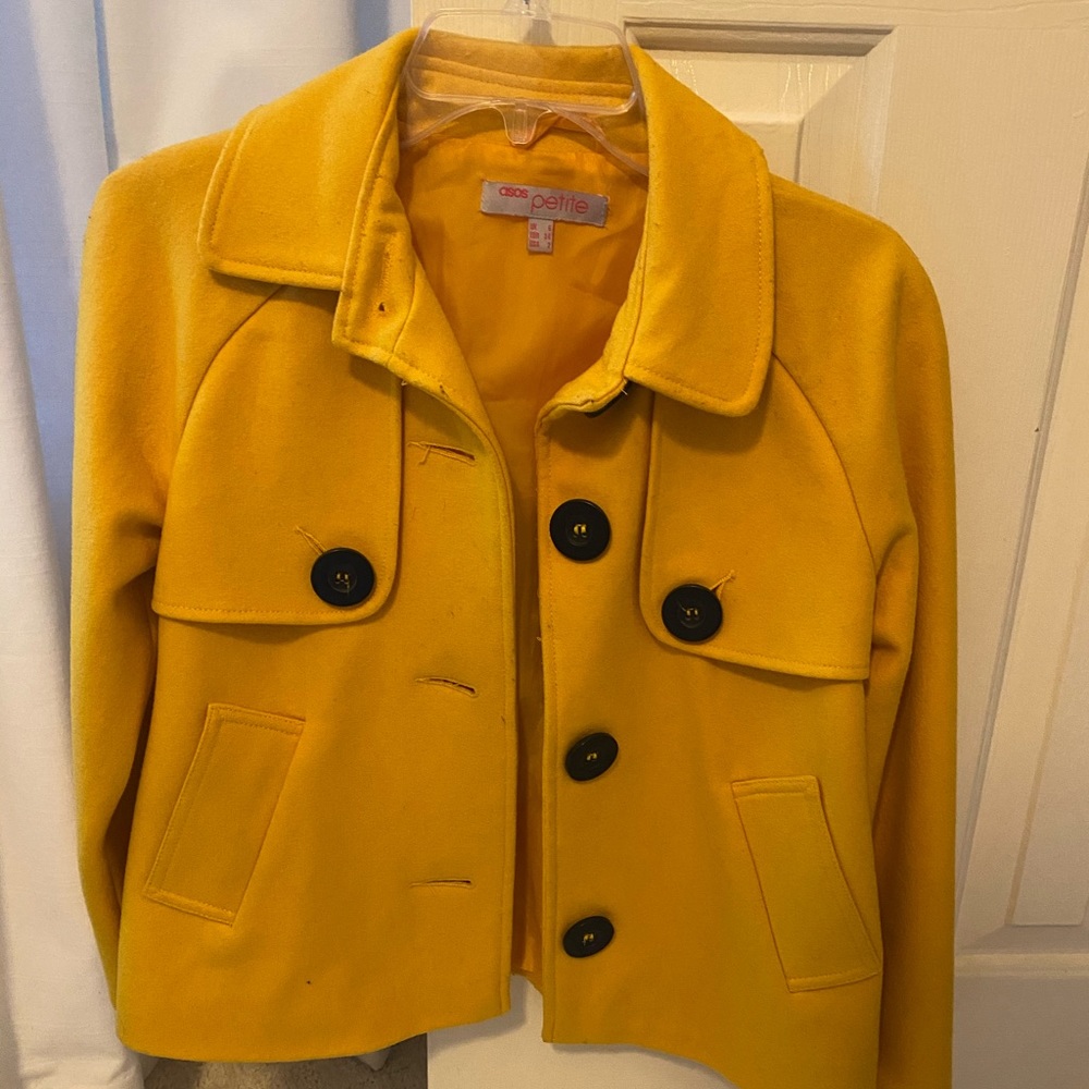 ASOS Petite peacoat Size 2